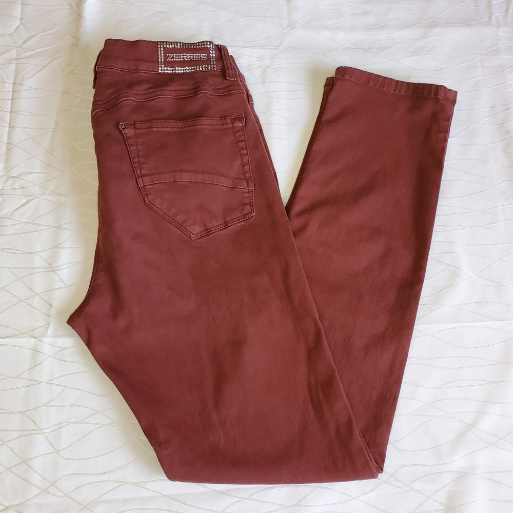 Zerres Slim Straight Leg Jeans Rust size 40